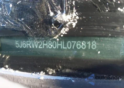 2017 Honda Cr-V Ex-L/Ex-L Navi из США, поврежденный, VIN 5J6RW2H80HL076818